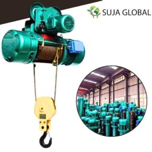 SGRH-2T Electric Wire Rope Hoist 2 ton with Trolley Price in BD