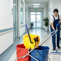 AF08071 Stainless Steel Double Bucket Wringer Mop Trolley Price in BD SUJA GLOBAL - Image 6