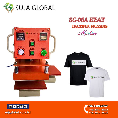 SG06A Double Head Heat Press Machine SUJA GLOBAL