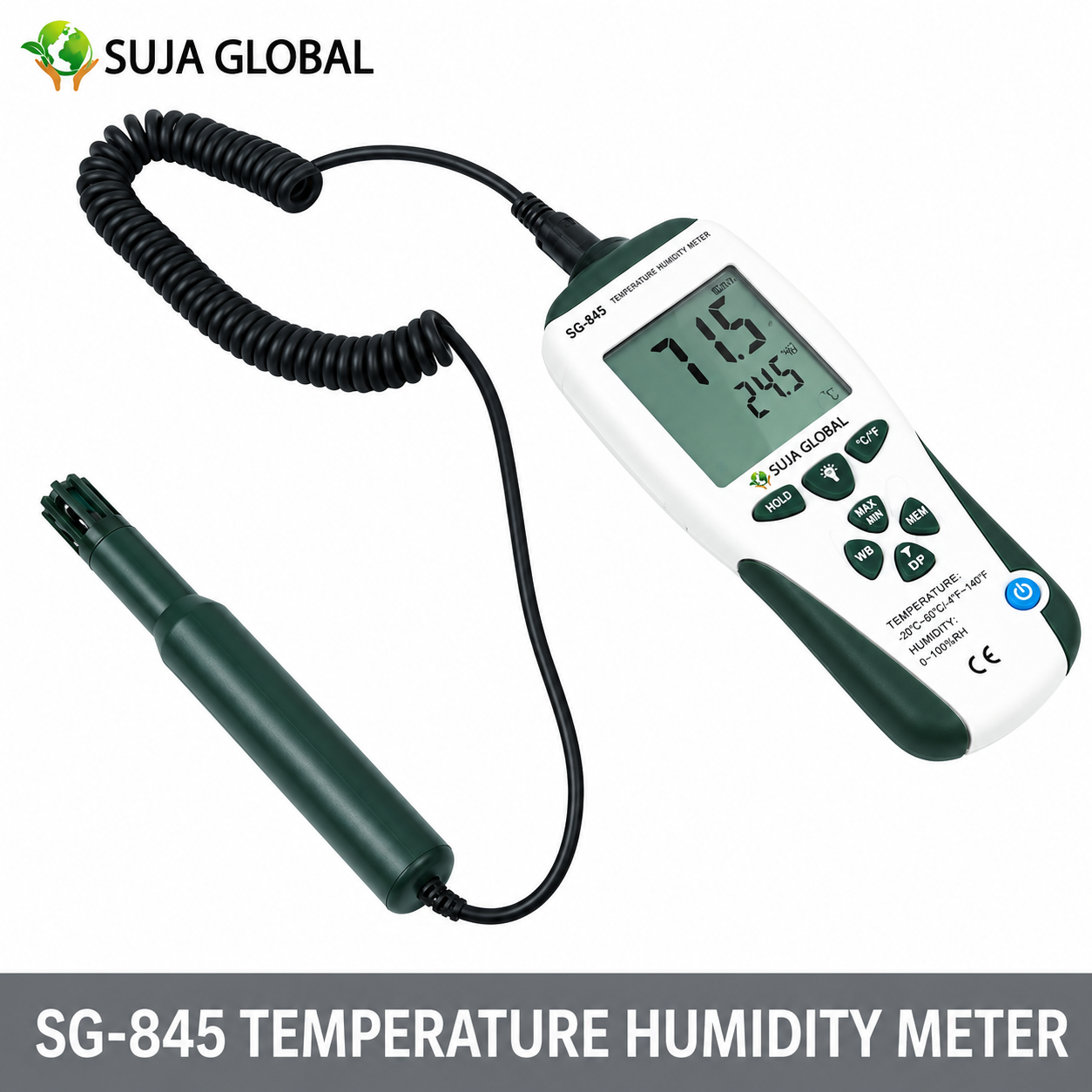 SG-845 Temperature and Humidity Meter for Laboratory price in BD SUJA GLOBAL