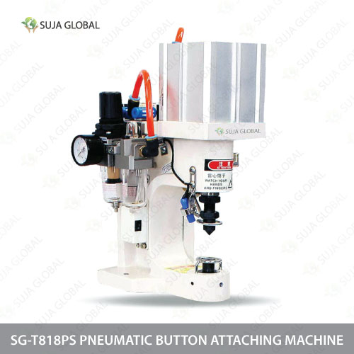 SG-T818PS Single Head Pneumatic Button Attaching Machine | SUJA GLOBAL