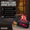Experience the warmth and tranquility of the SUJA GLOBAL WM315 Fireplace Flame Aroma Diffuser. Featuring a 3D flame effect, 150ml essential oil capacity.