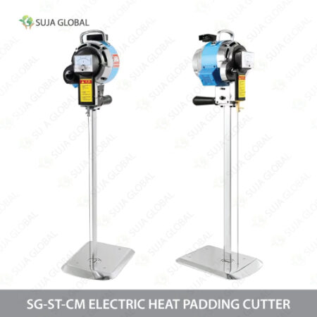 Buy SG-ST-CM Electric Heat Padding Cutter for sponge, cotton & soft fabrics. High-speed, automatic sharpening, 550–1500W power.