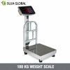 100 Kg Heavy Duty Digital Platform Weight Scale MS & SS Heavy Body