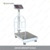 Buy 200 Kg Heavy Duty Digital Platform Weight Scale with MS & SS heavy body, stable wheels, dual display, Perfect for warehouses, and industrial use.