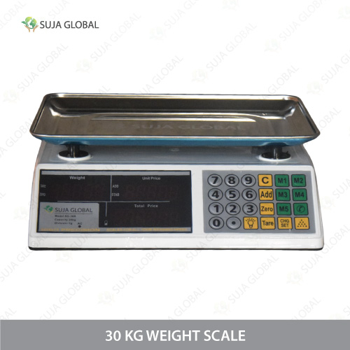 The Suja Global 30 Kg Weight Scale is engineered to meet your precision weighing needs. Buy now 30 Kg Weight Scale Mega Offer!