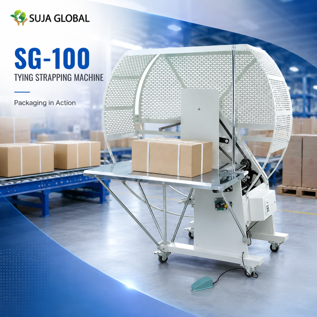 SG-100 Tying Strapping Machine in Bangladesh | SUJA GLOBAL