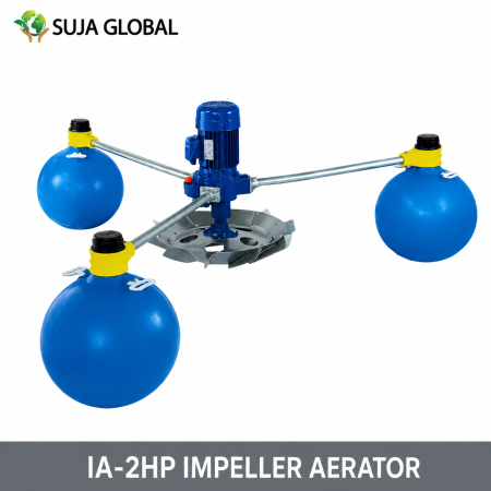Best Impeller Aerator IA-2HP for Fish Pond & Shrimp Farm | SUJA GLOBAL