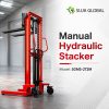 2T 2M Manual Hydraulic Stacker - 2000 kg