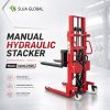 2T-3M-Manual-Hydraulic-Stacker