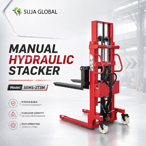 2T-3M-Manual-Hydraulic-Stacker