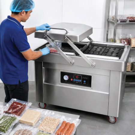 SG-400 Double Chamber Vacuum Packaging Machine