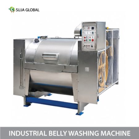 Industrial Belly Washing Machine 20KG Stainless Steel Commercial Laundry Machine by SUJA GLOBAL